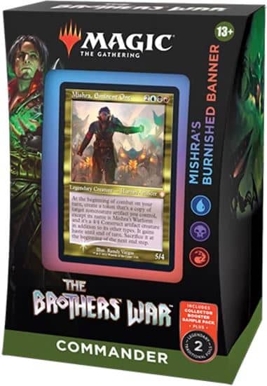 The Brothers' War Mishra's Burnished Banner Commander Deck image 0
